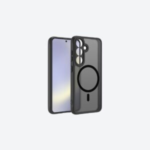 NEUF - Coque de protection MagSafe Samsung Galaxy A56 - Noire fumée – Image 1